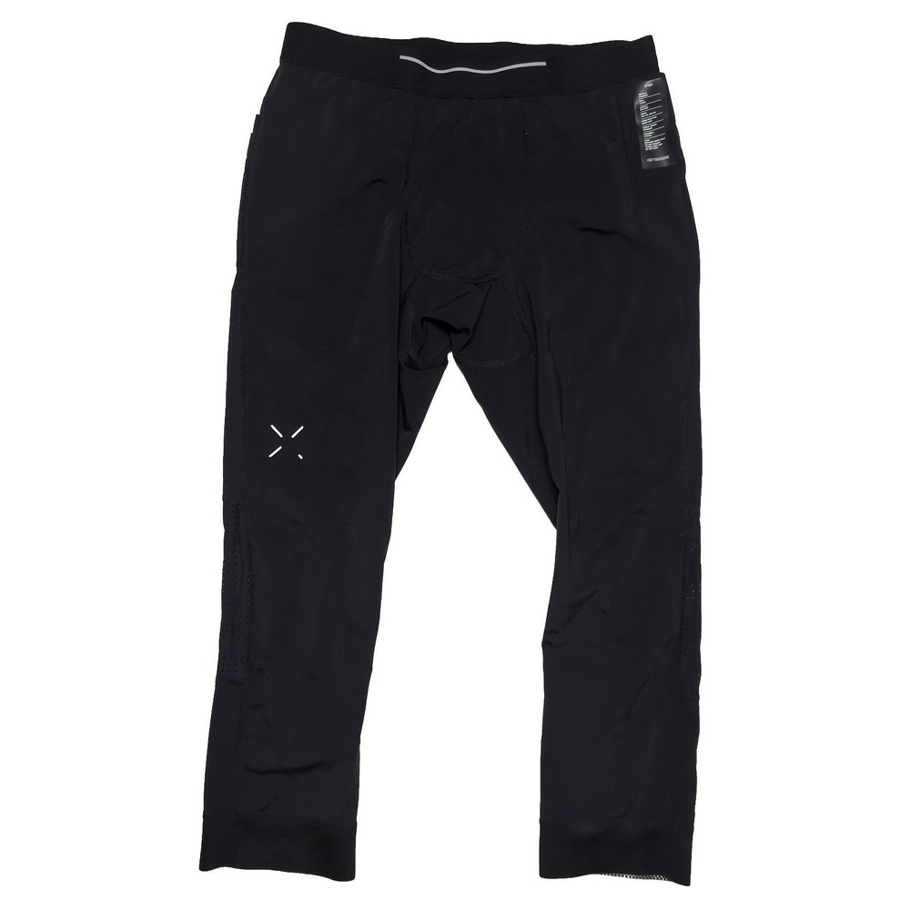 TEN THOUSAND Men's Lightweight 3/4 Tights TTUW003 Pants Black Large L
